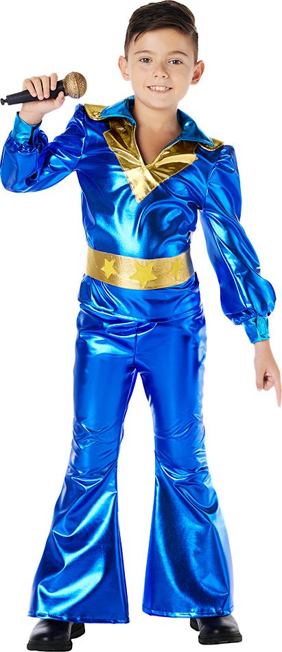 Retro Abba Disco Kostuum Jongens