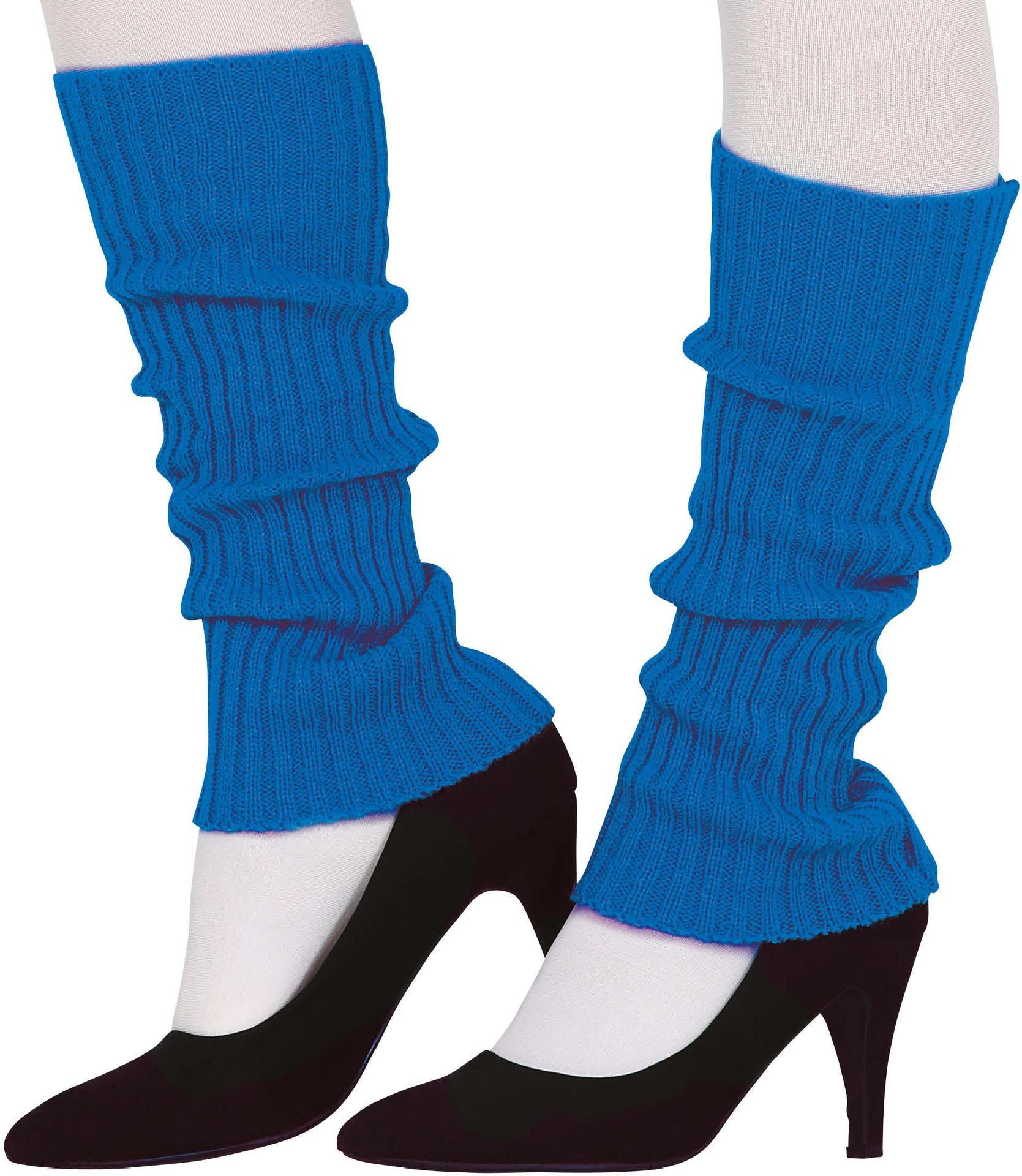Retro Blauwe Beenwarmers