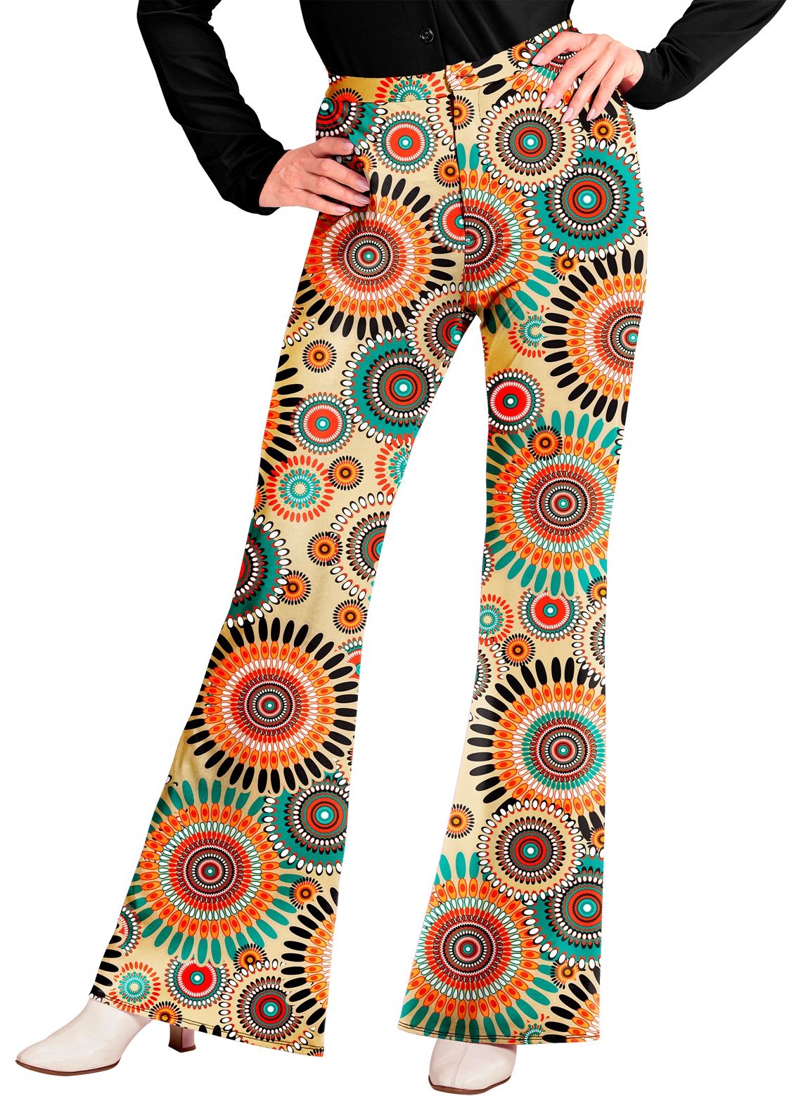 Retro hippie pantalon vrouwen