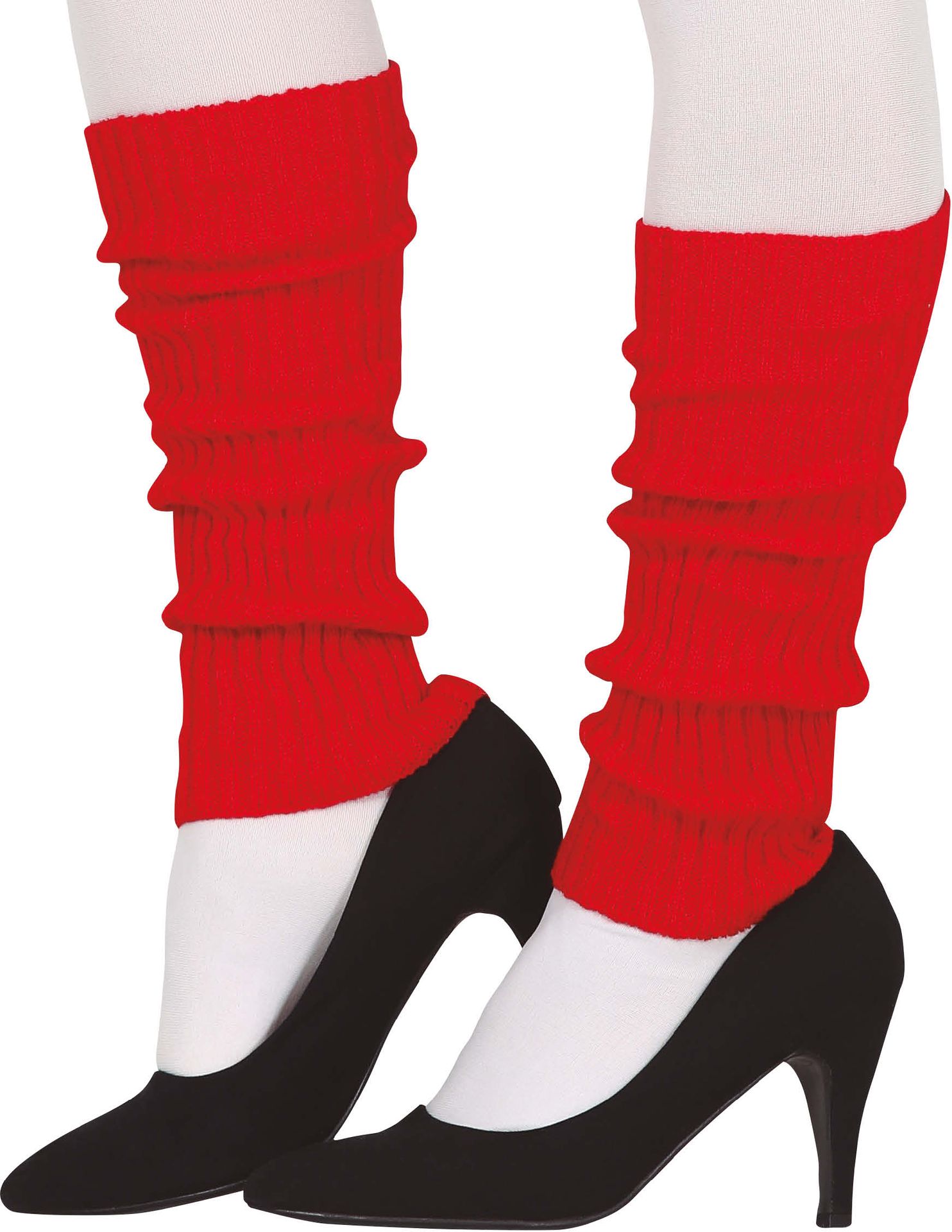Retro Rode Beenwarmers