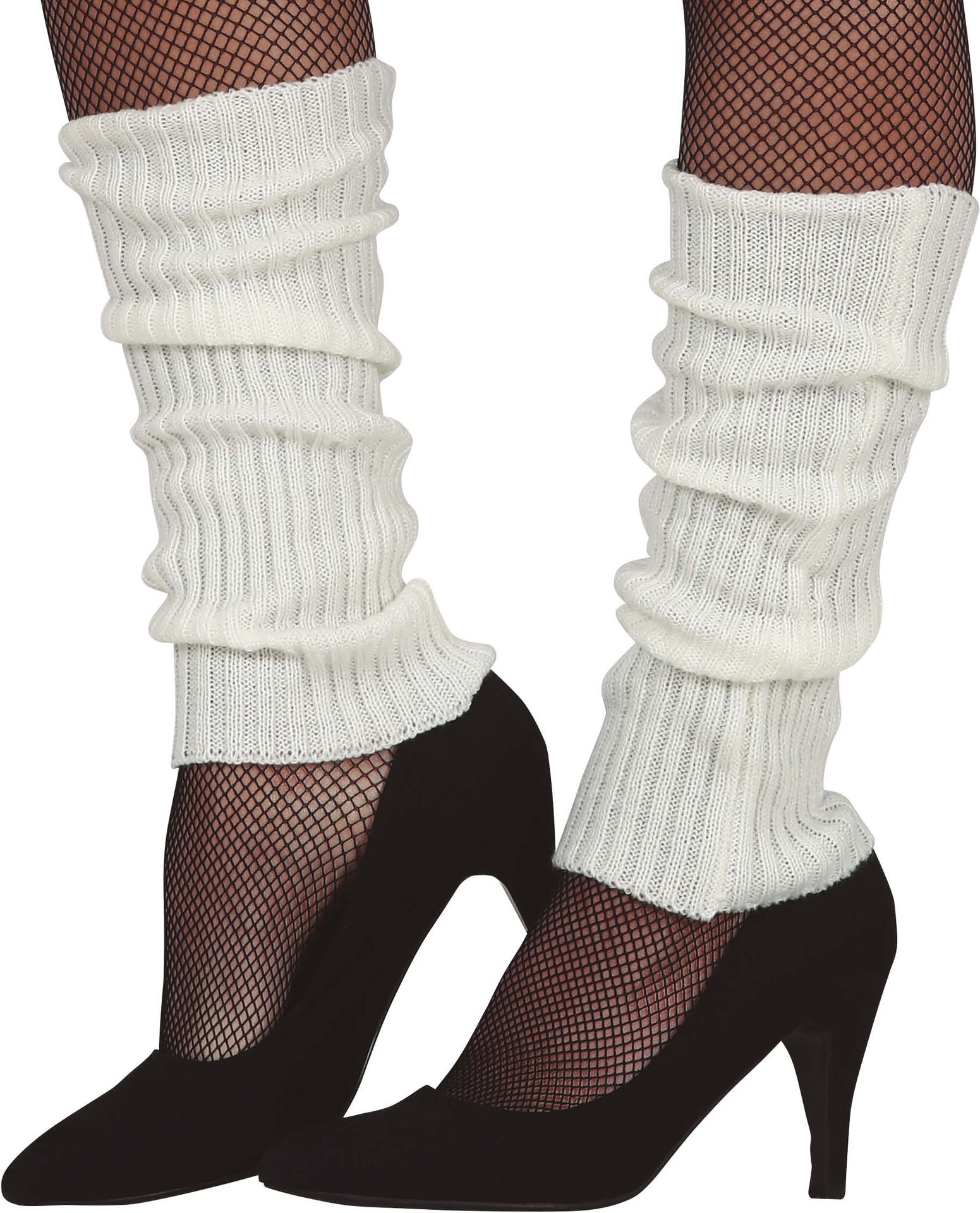 Retro Witte Beenwarmers