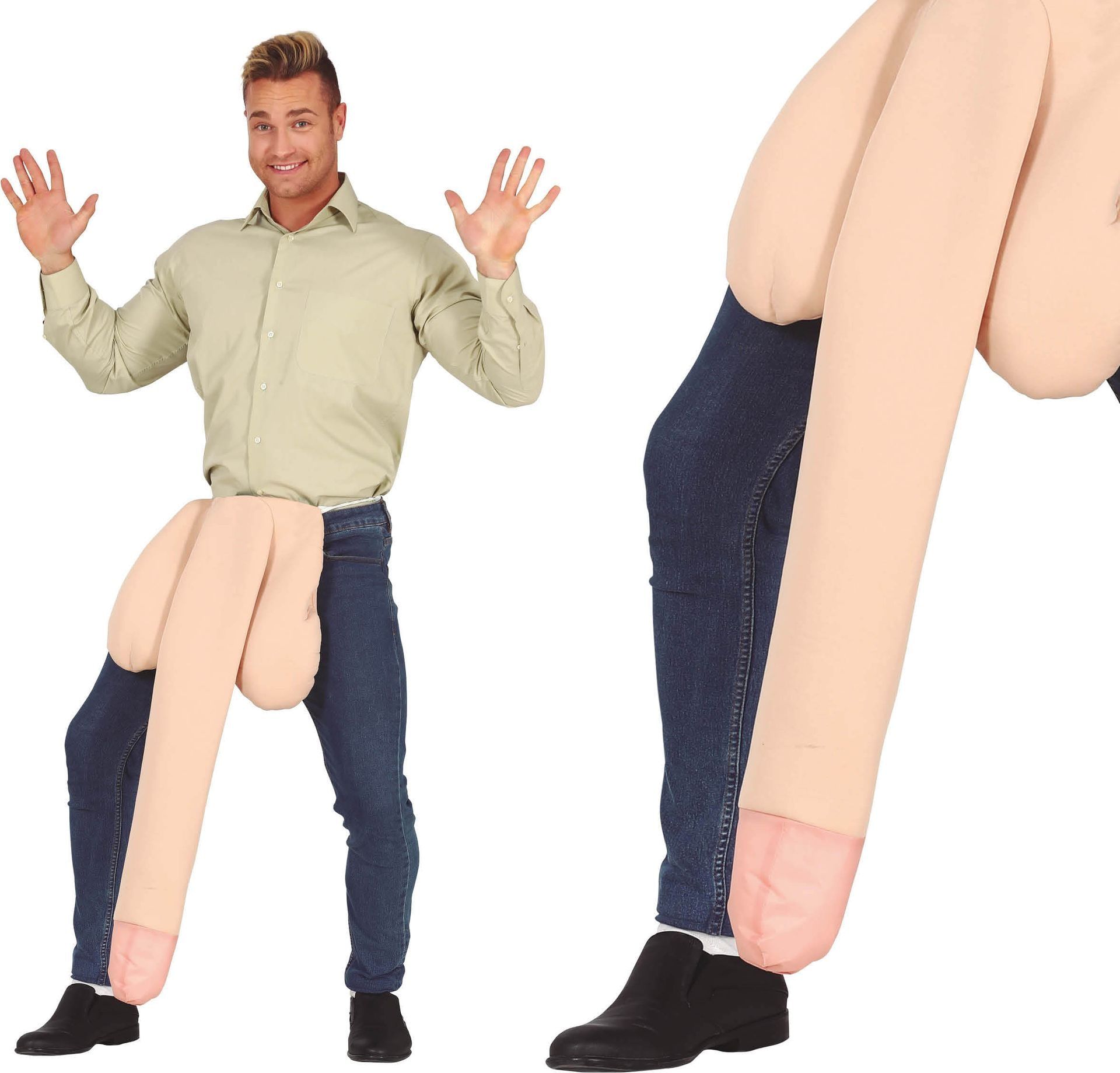 Reusachtige Nep Penis Carnaval 75Cm