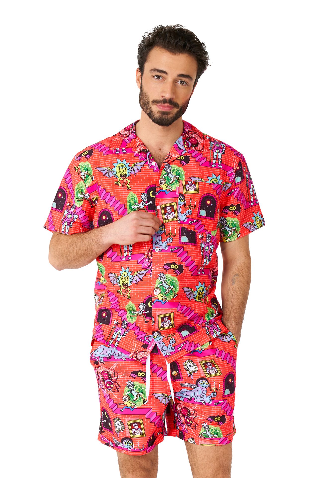 Rick & Morty Surreal set Heren Opposuits