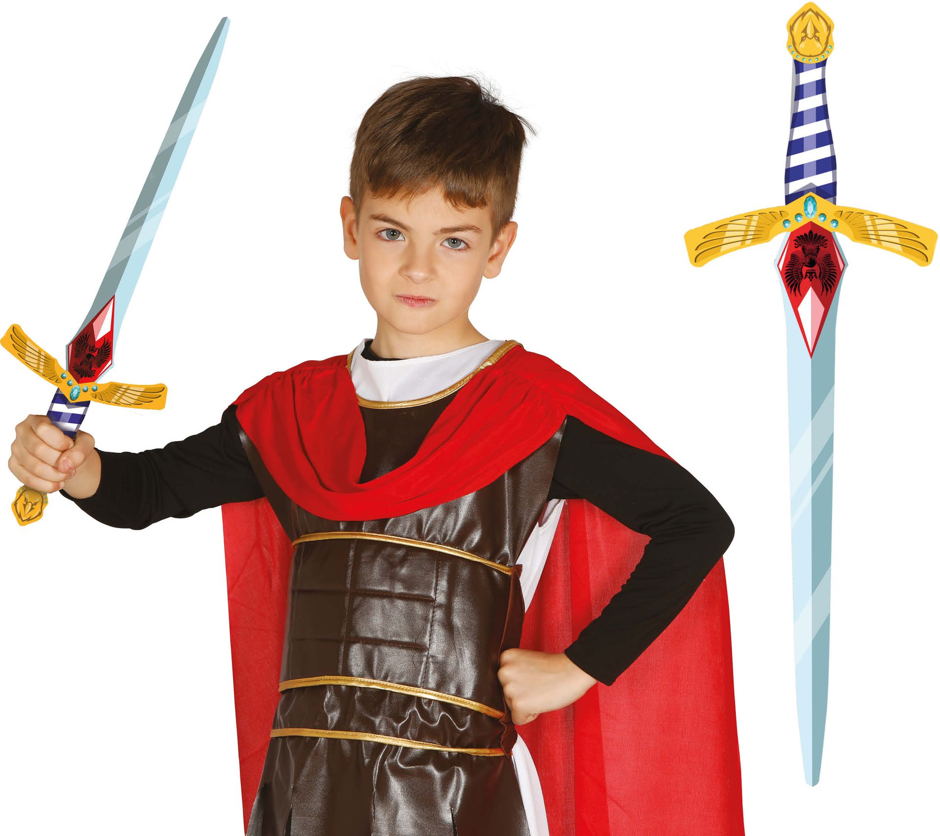 Ridder Zwaard Kinderen Schuim