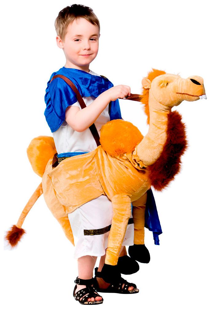 Ride on kameel kostuum