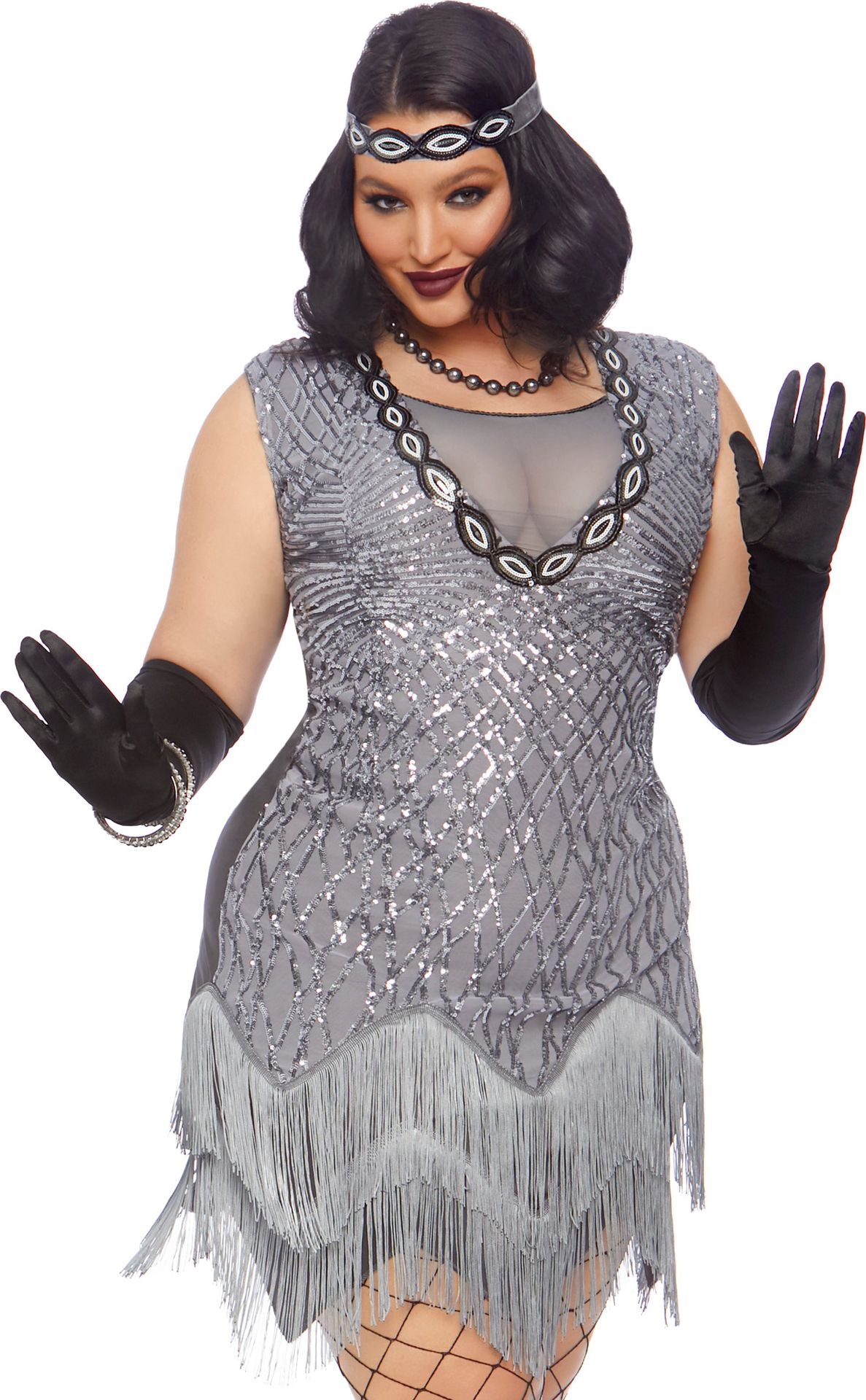 Roaring Twenties jurkje plussize