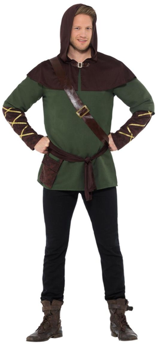Robin hood groen bruine kostuum
