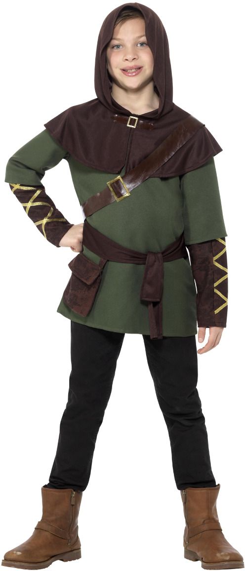 Robin Hood outfit jongens groen