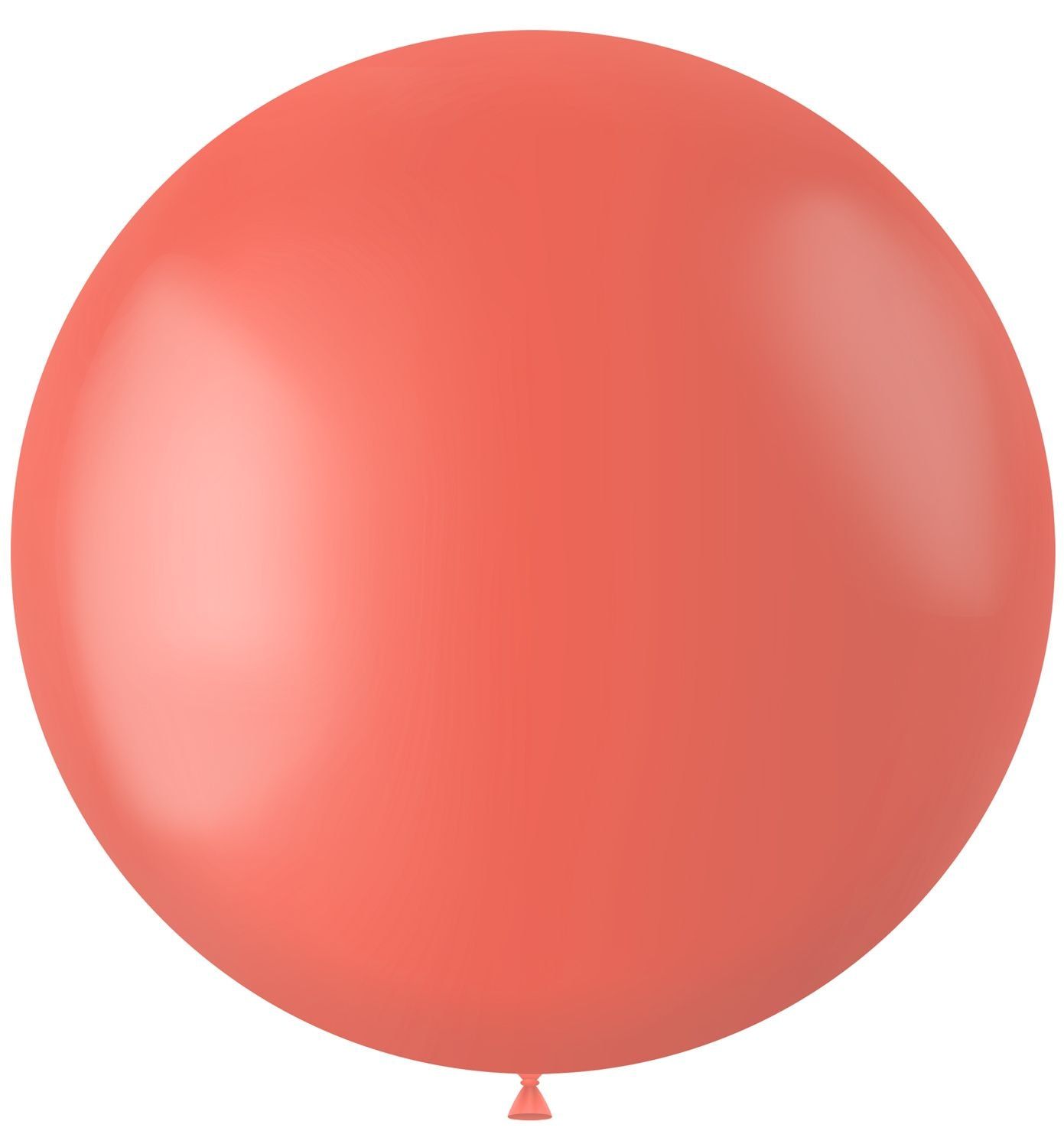 Rode ballon matte kleur