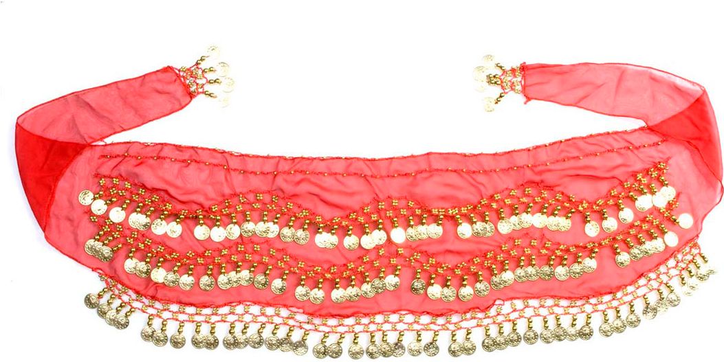 Rode buikdanseres riem