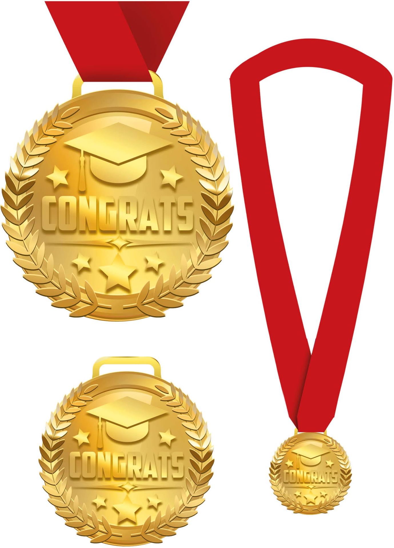 Rode Geslaagd Medaille