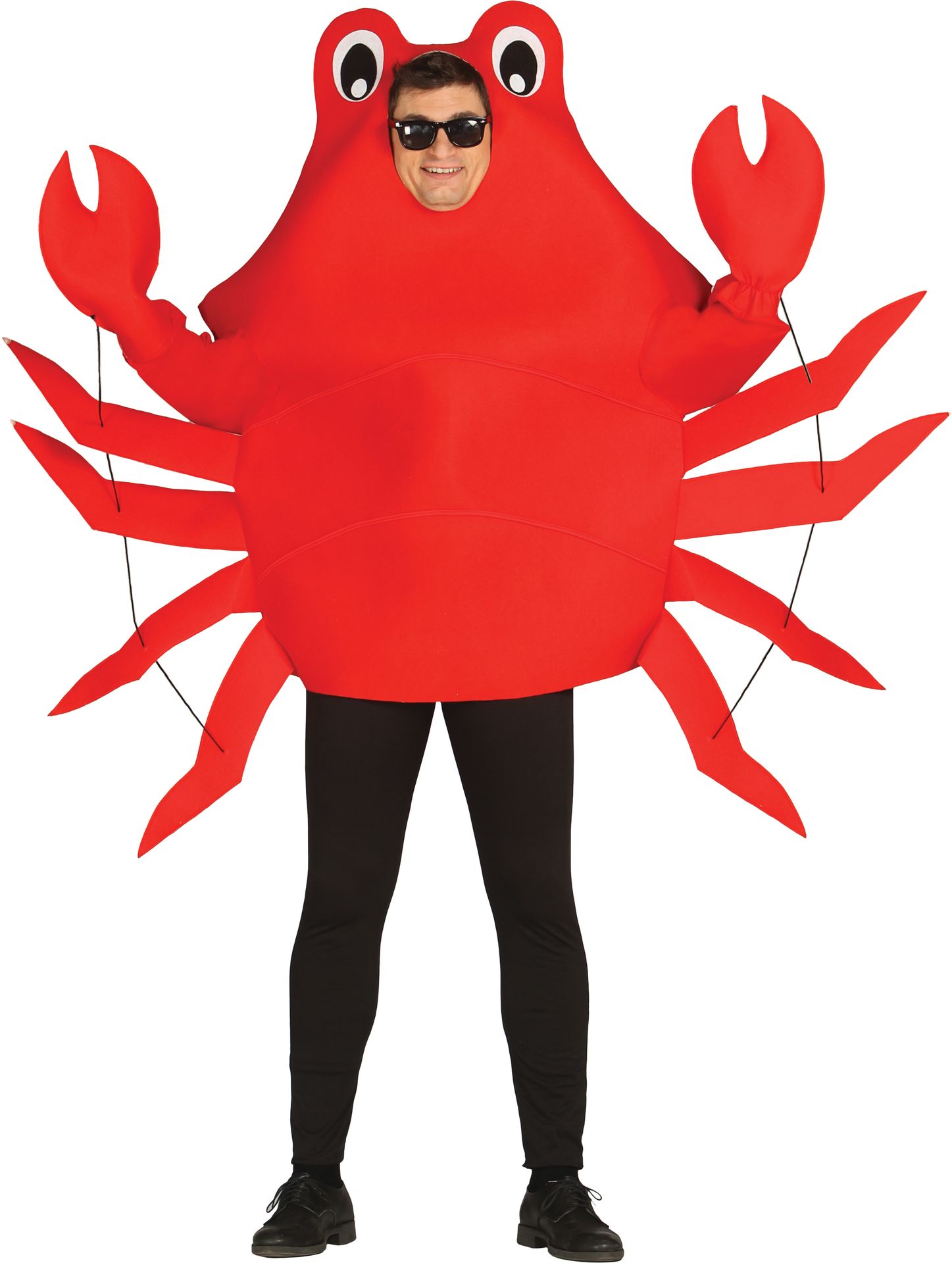 Rode krab carnaval outfit