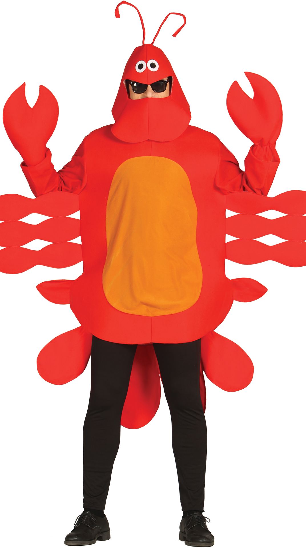 Rode kreeft carnaval outfit