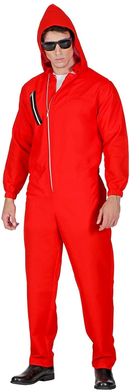 Rode La Casa de Papel outfit volwassenen