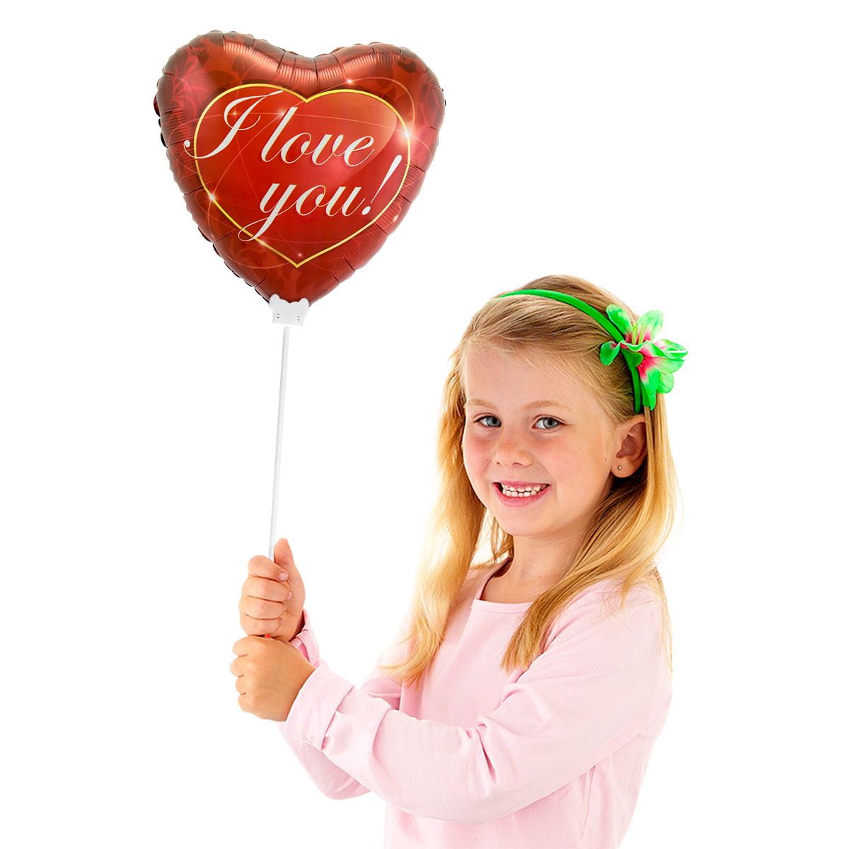 Rode mini I love You folieballon