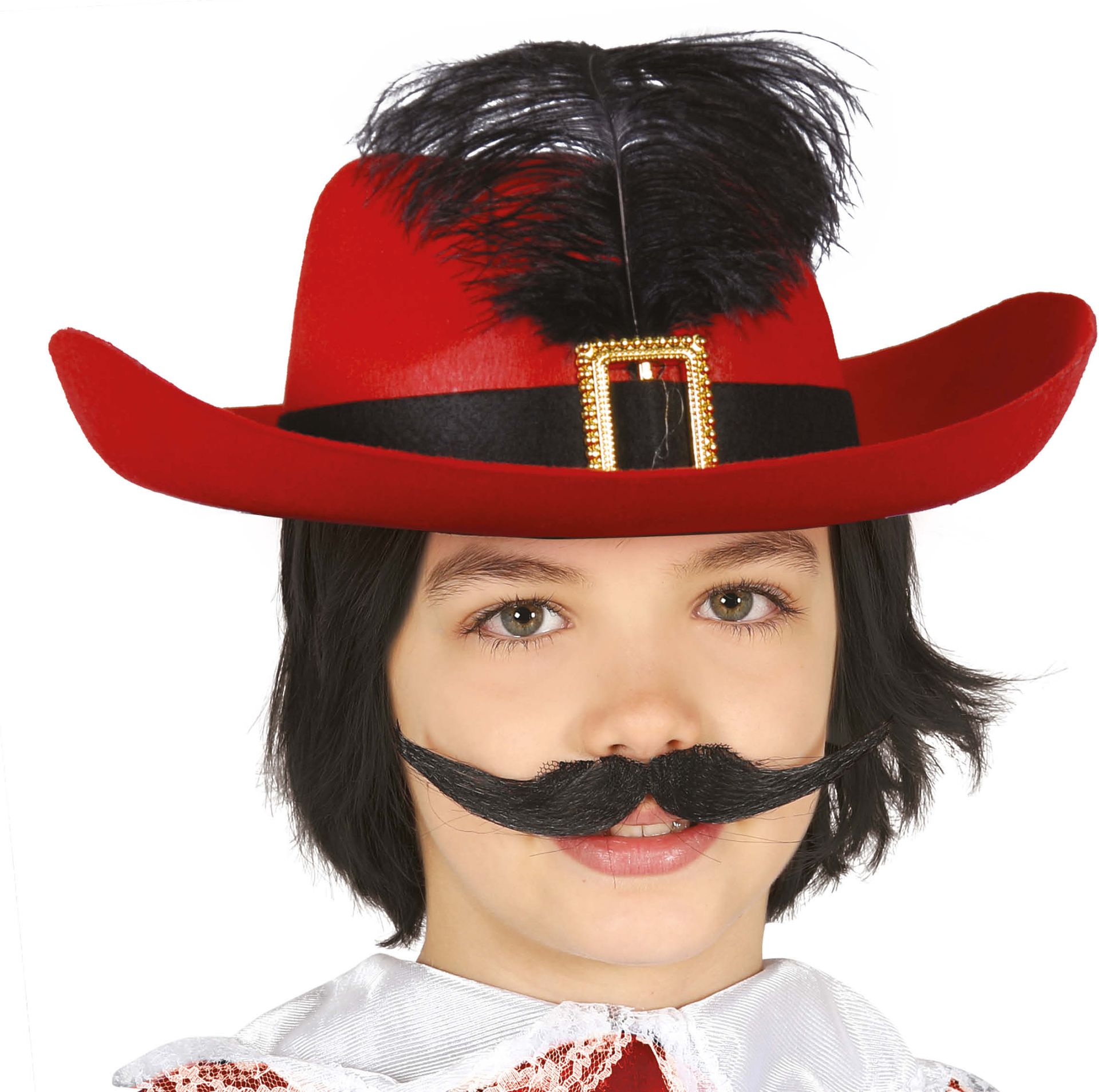 Rode Musketierhoed voor Jongens