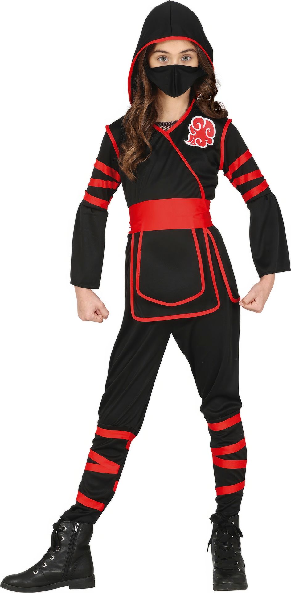 Rode Ninja outfit kind