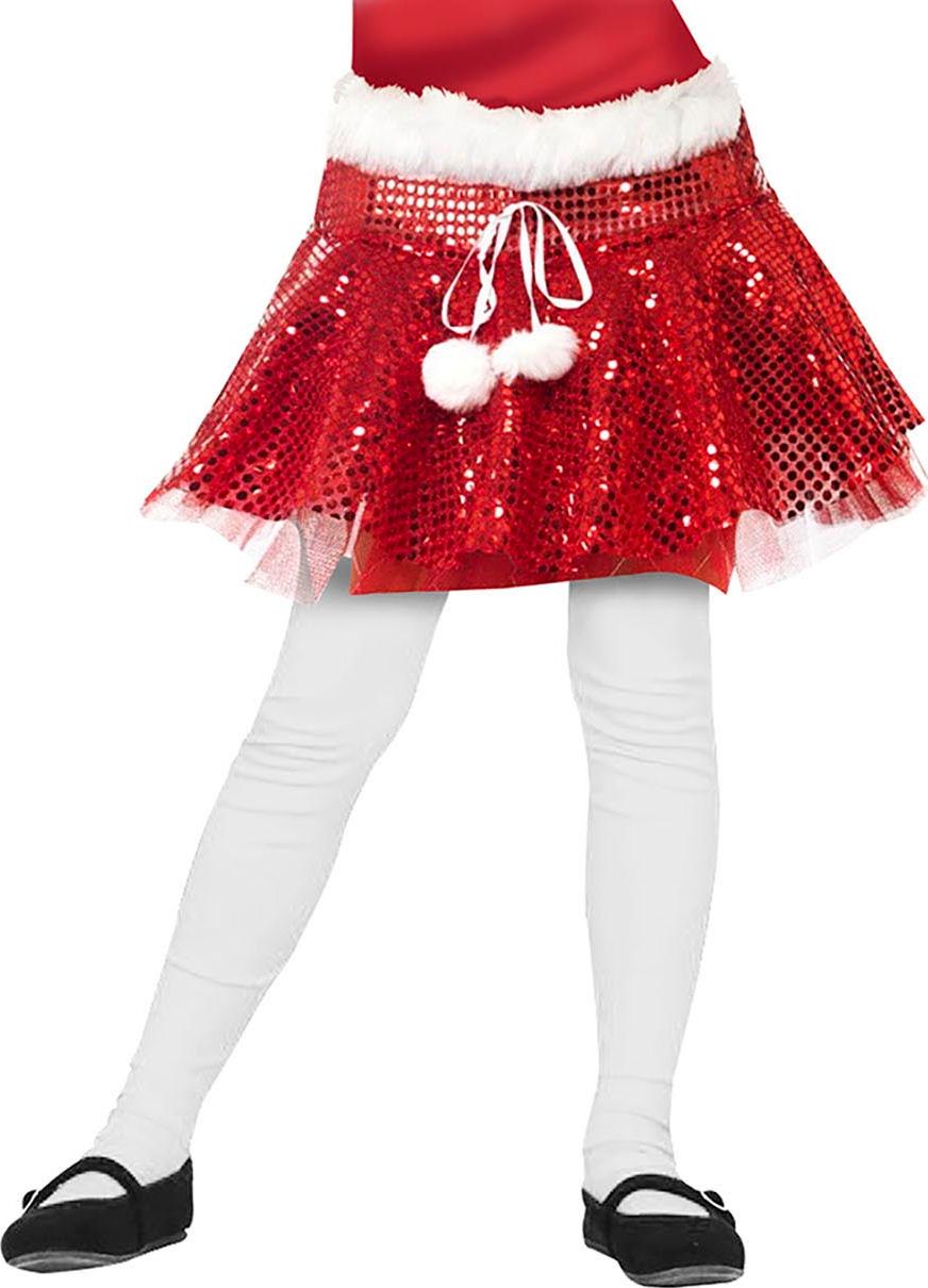Rode pailletten tutu kind