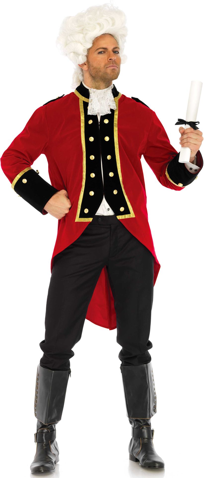 Rode piraat jas