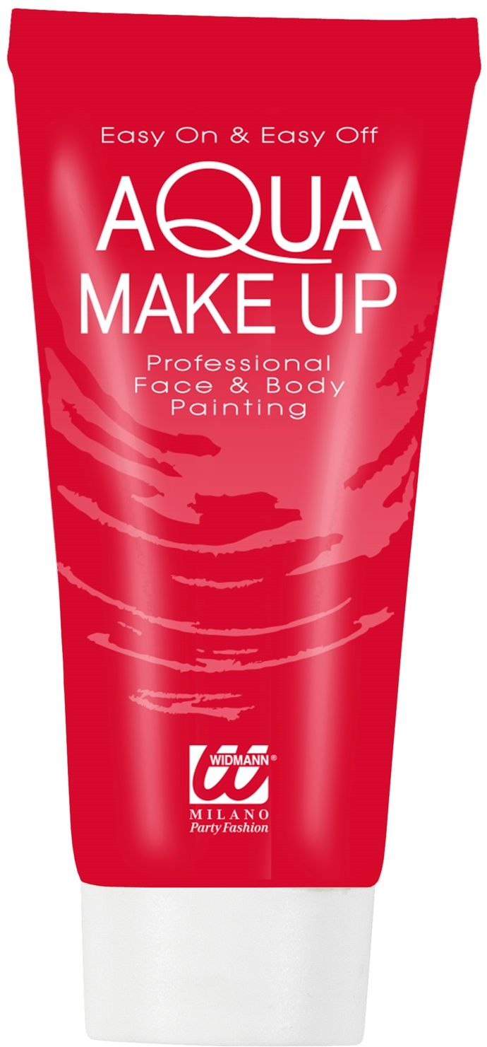 Rode waterbasis make-up tube