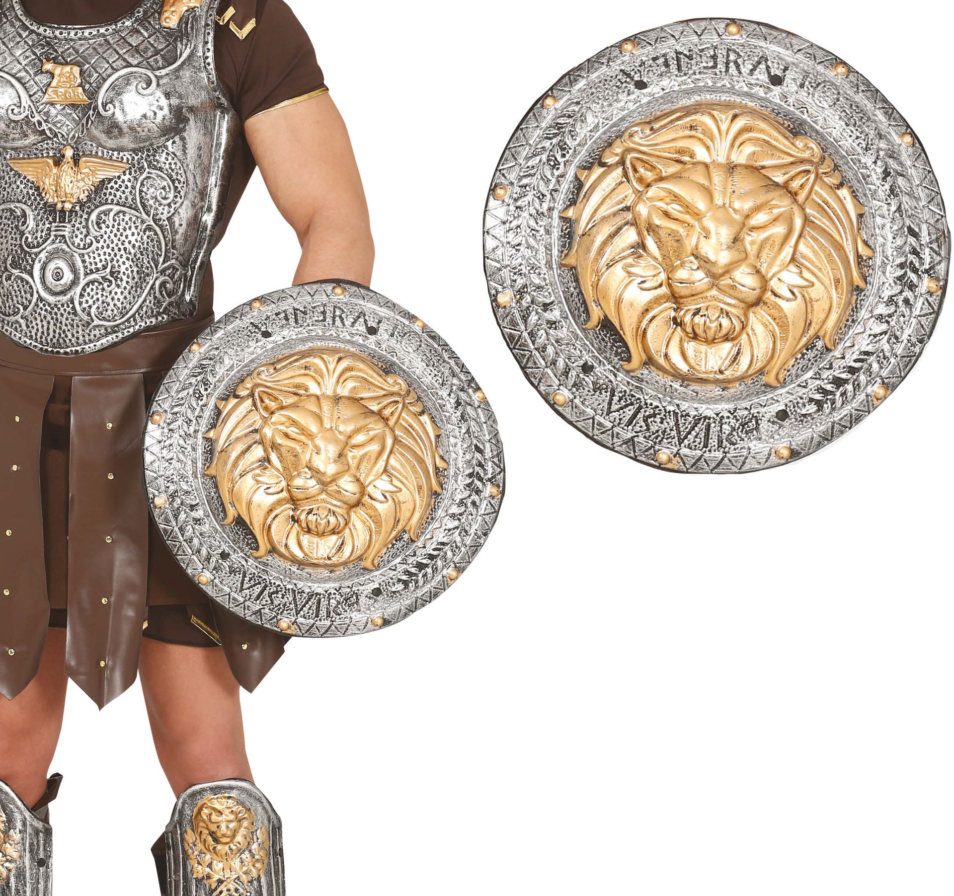 Romeins Gouden Zilveren Schild