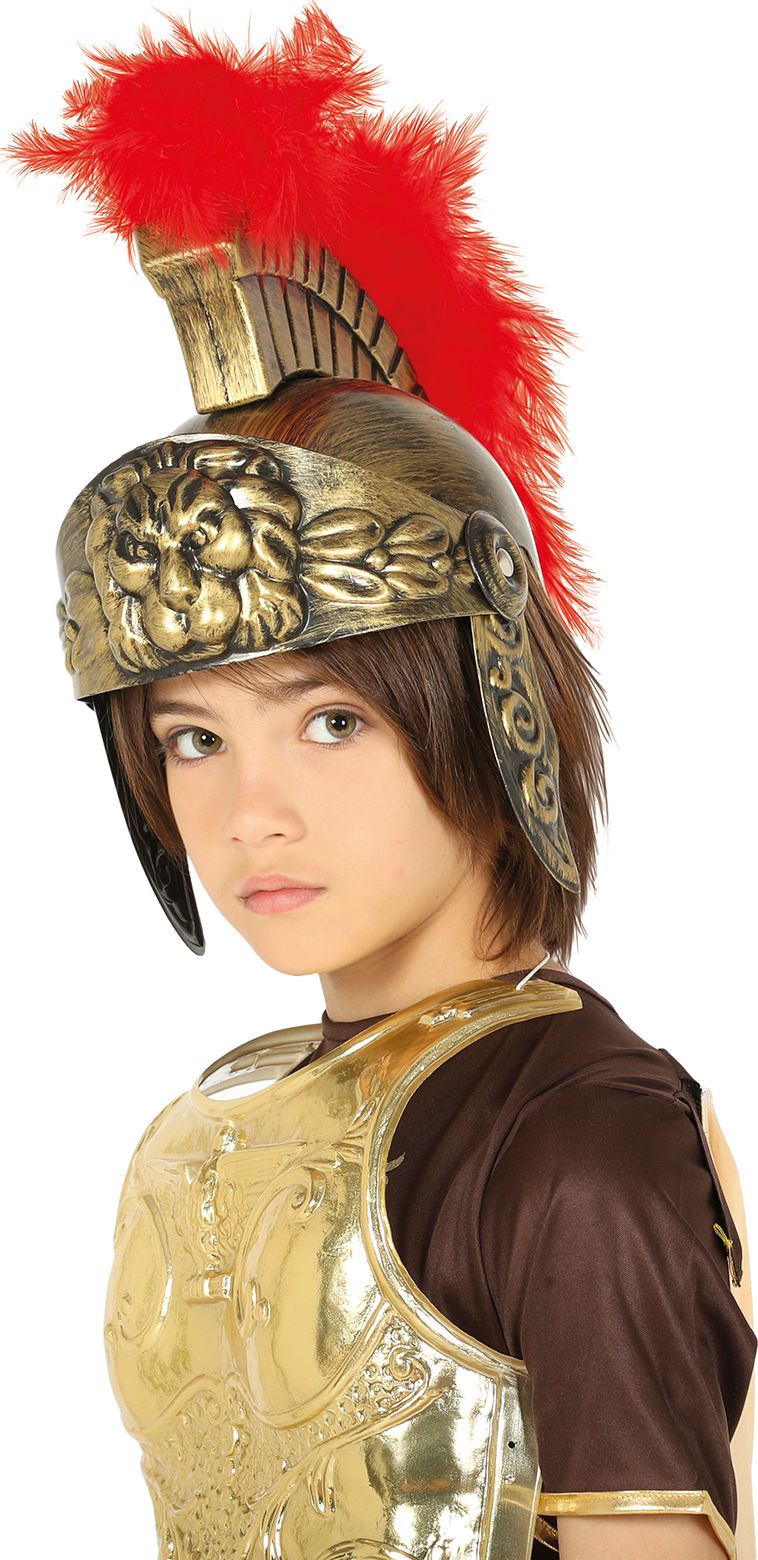 Romeinse gladiator helm kind