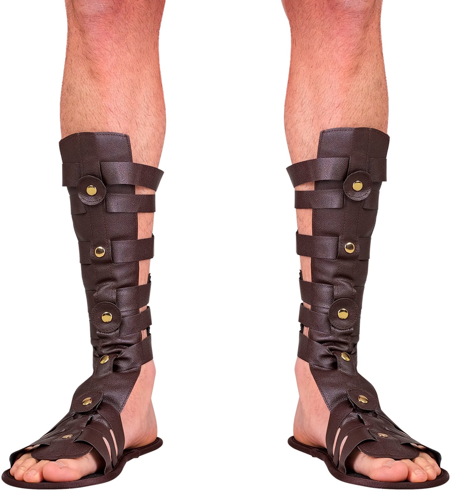 Romeinse Sandalen Bruin Heren Feest