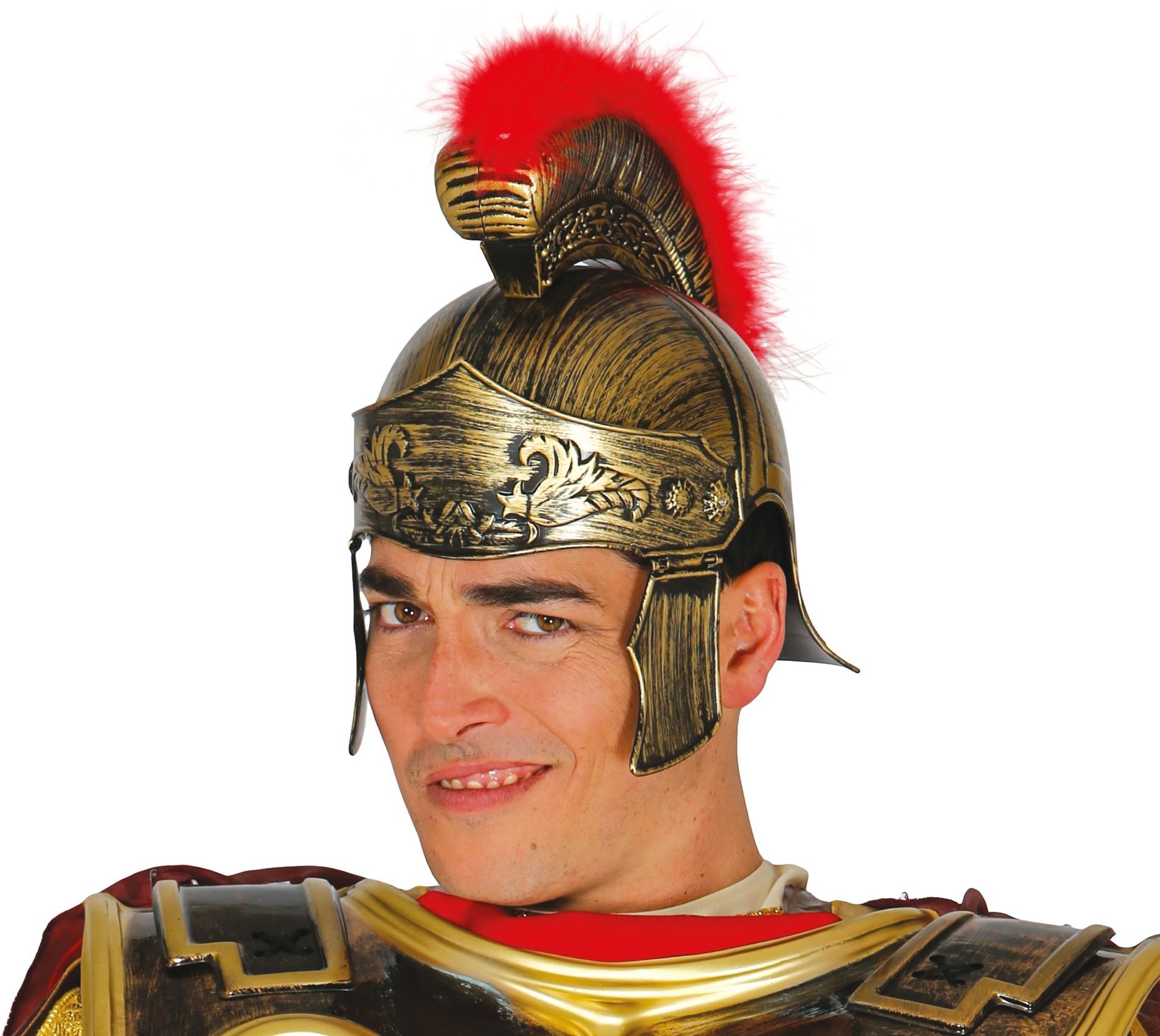 Romeinse soldatenhelm goud