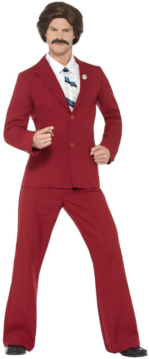 Ron Burgundy outfit