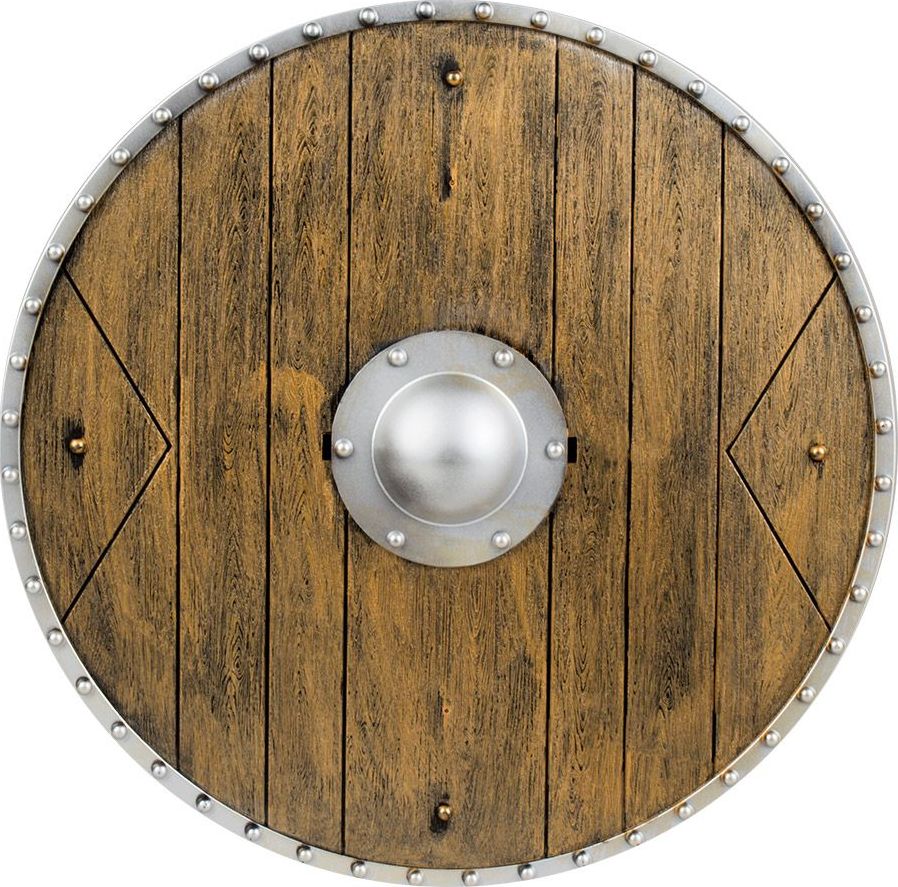 Rond ridder schild hout