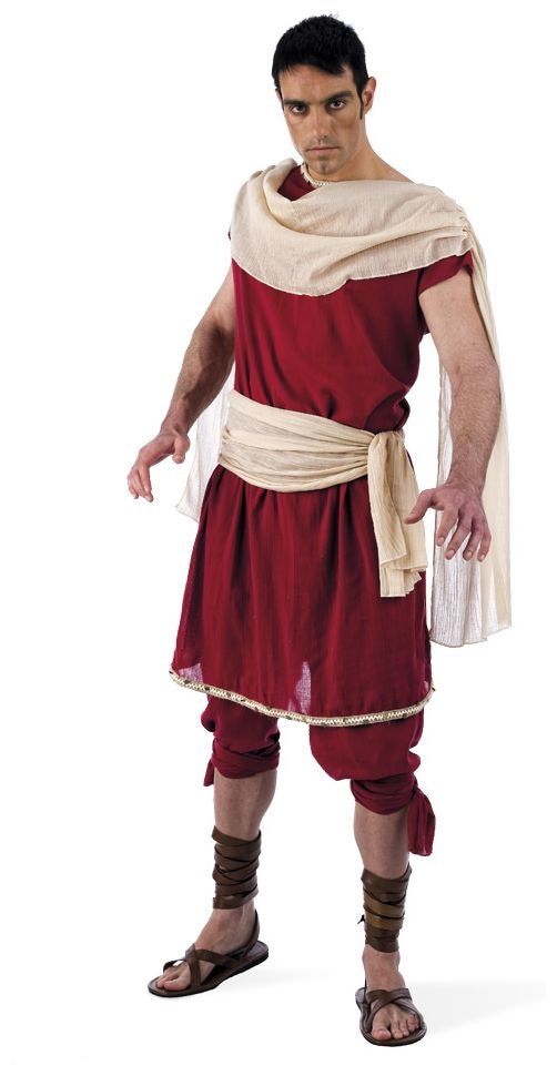 Rood Egyptisch Alexandrië kostuum