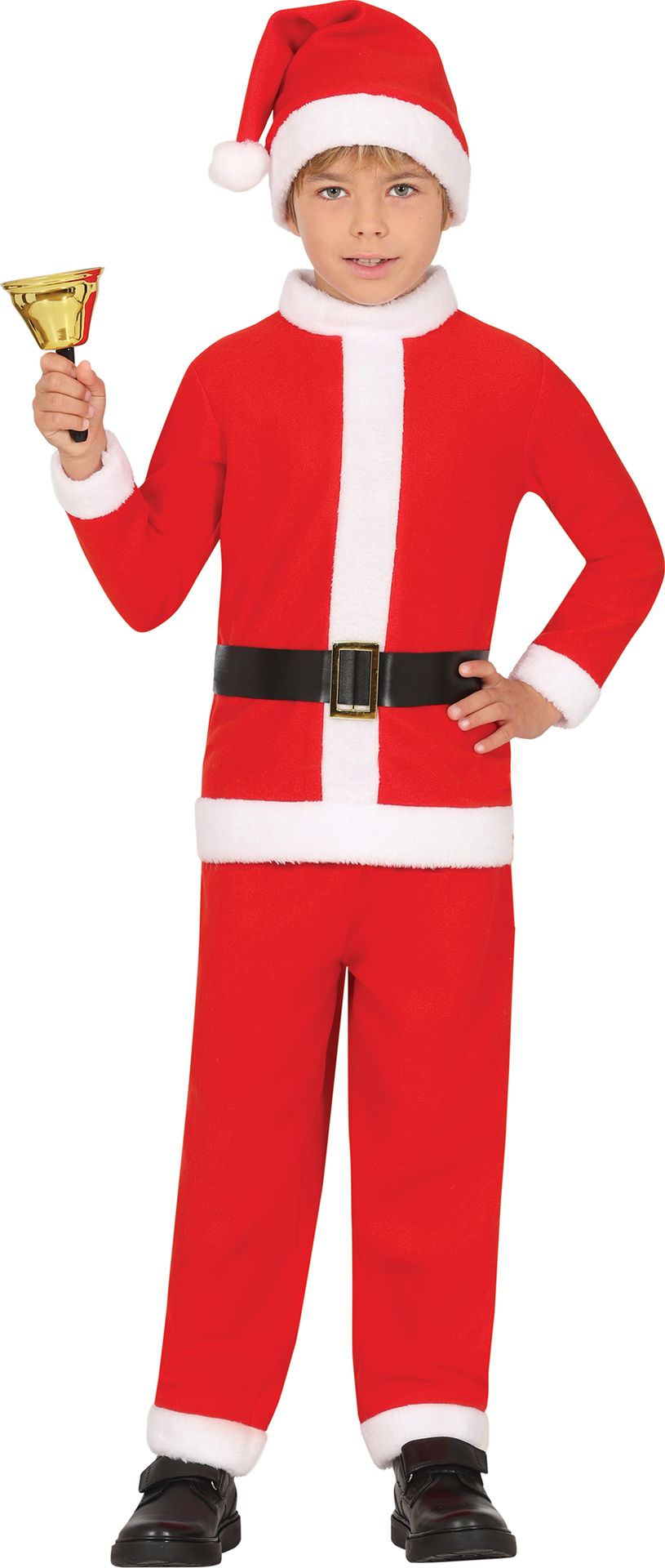 Rood kerstman kostuum kinderen