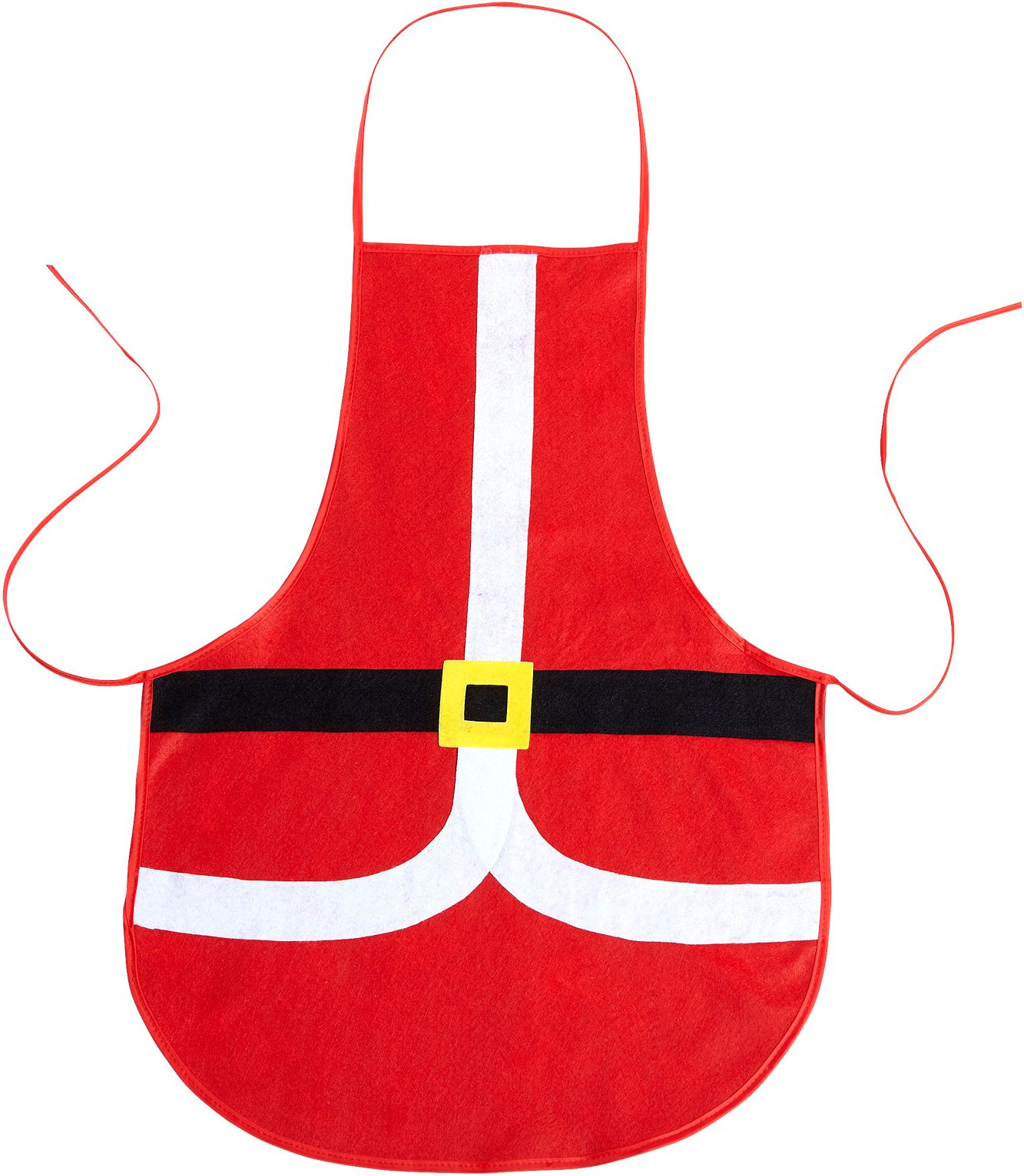 Rood kerstman schort