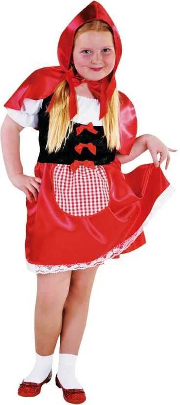 Roodkapje jurkje met cape
