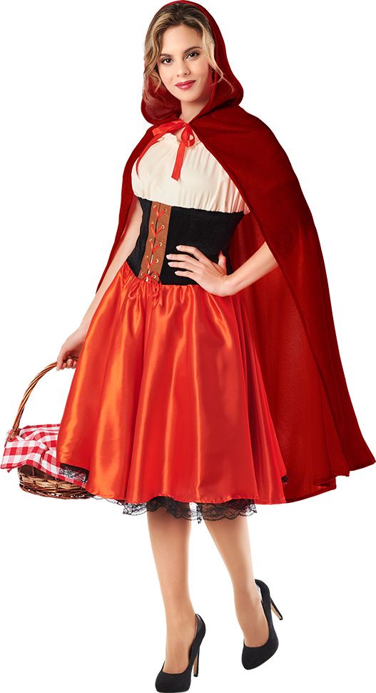 Roodkapje Kostuum Dames
