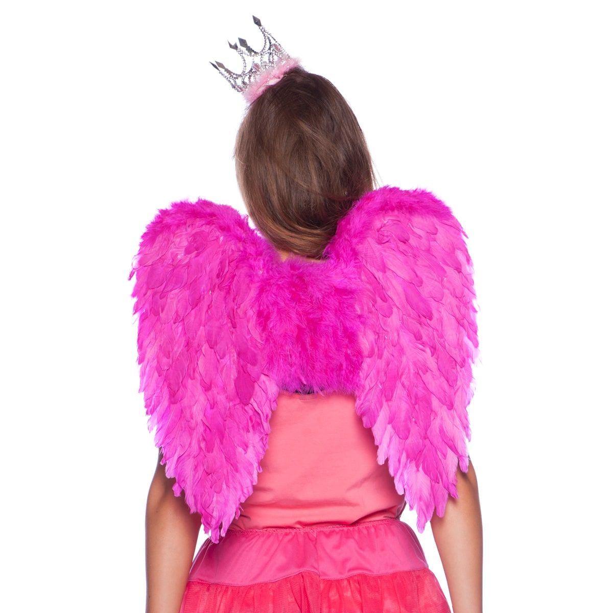 Roze engelen vleugels 50cm