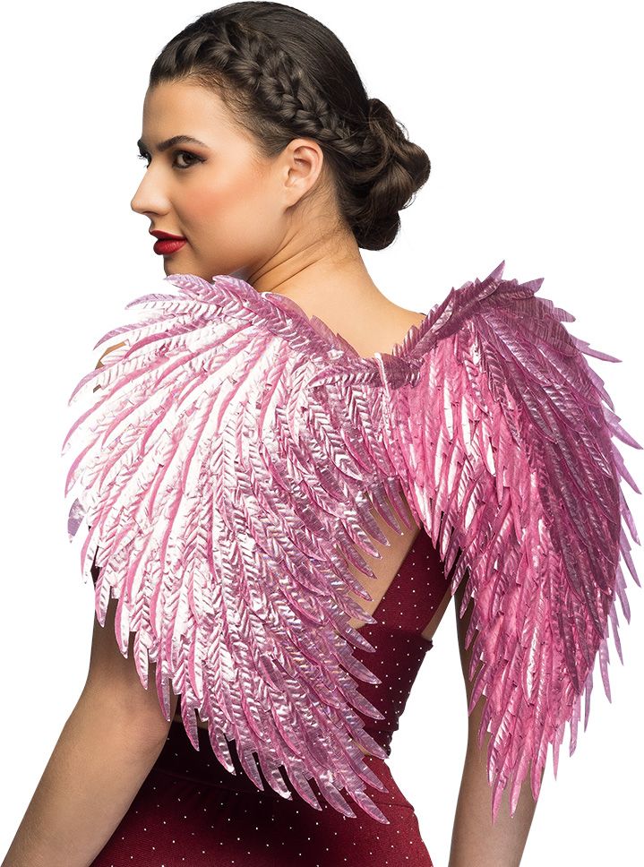 Roze Glamour Engel Vleugels
