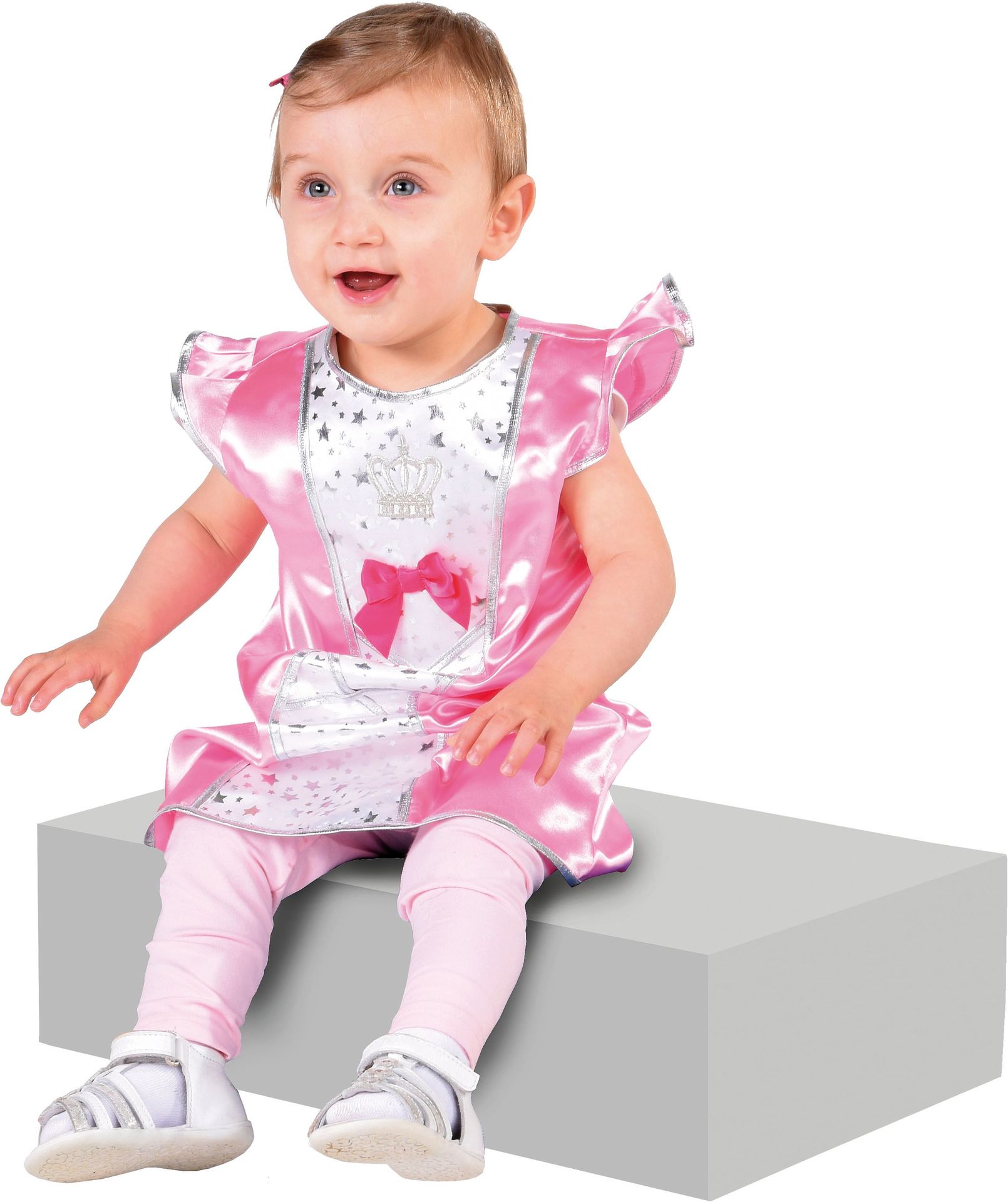 Roze jurk baby's prinses