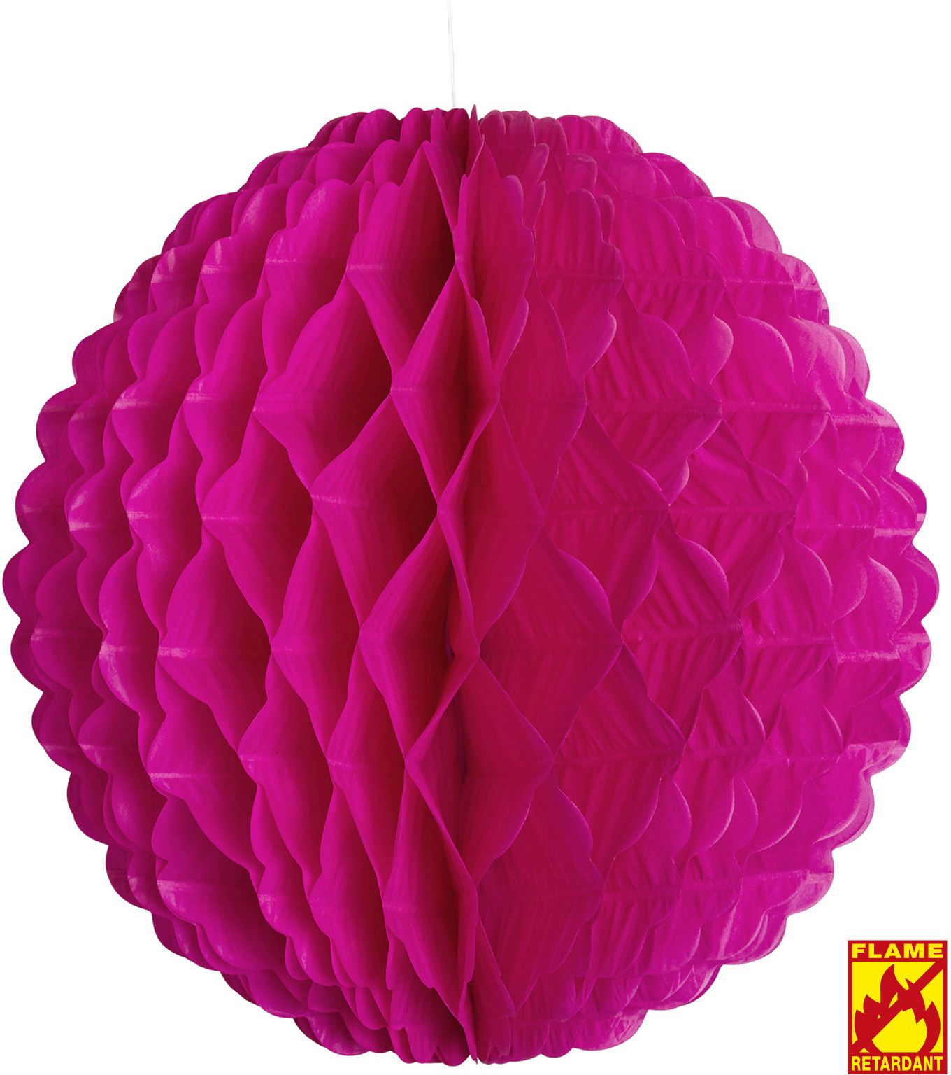 Roze papieren bal