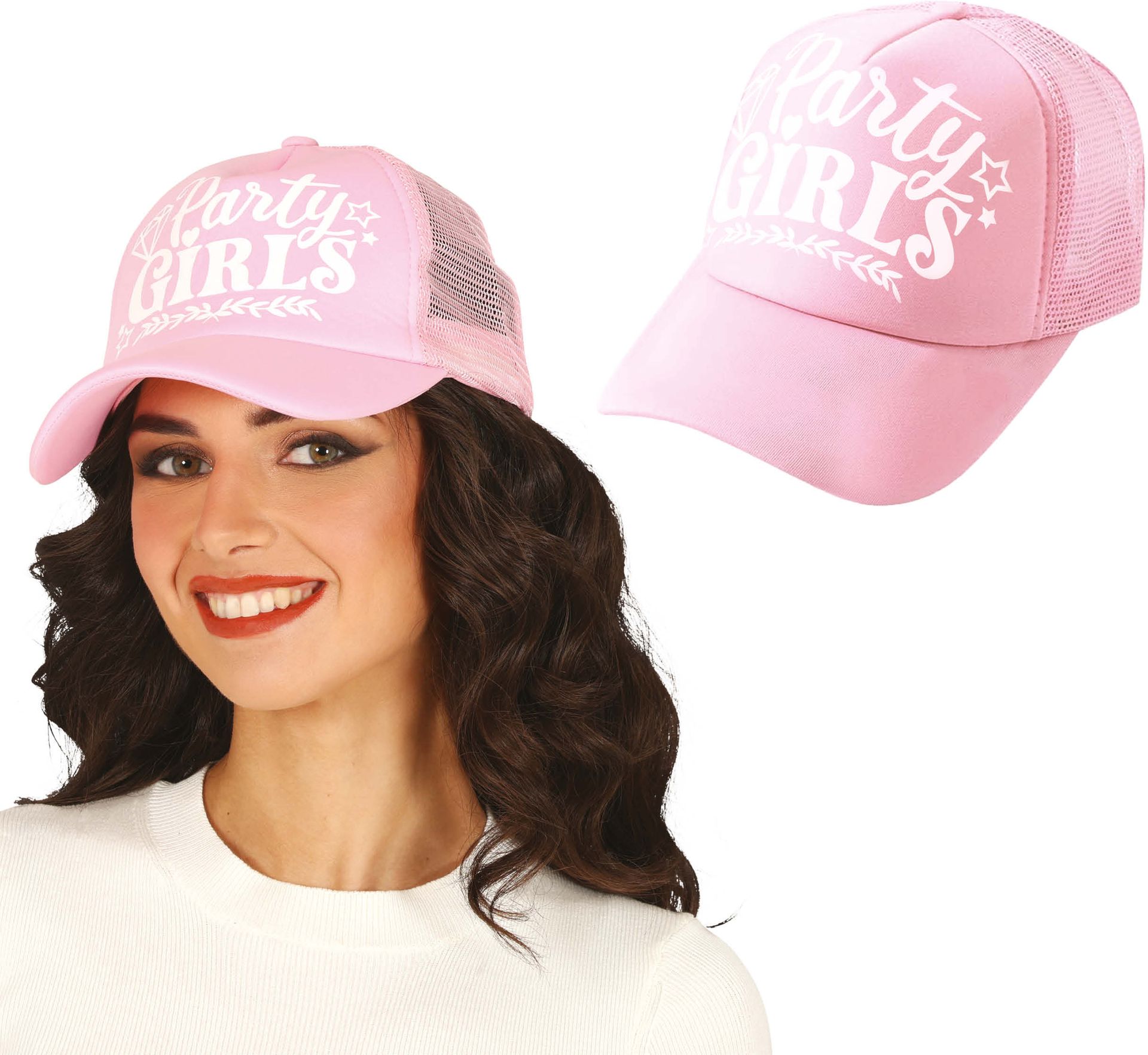 Roze Party Girls Pet Vrijgezennenfeest