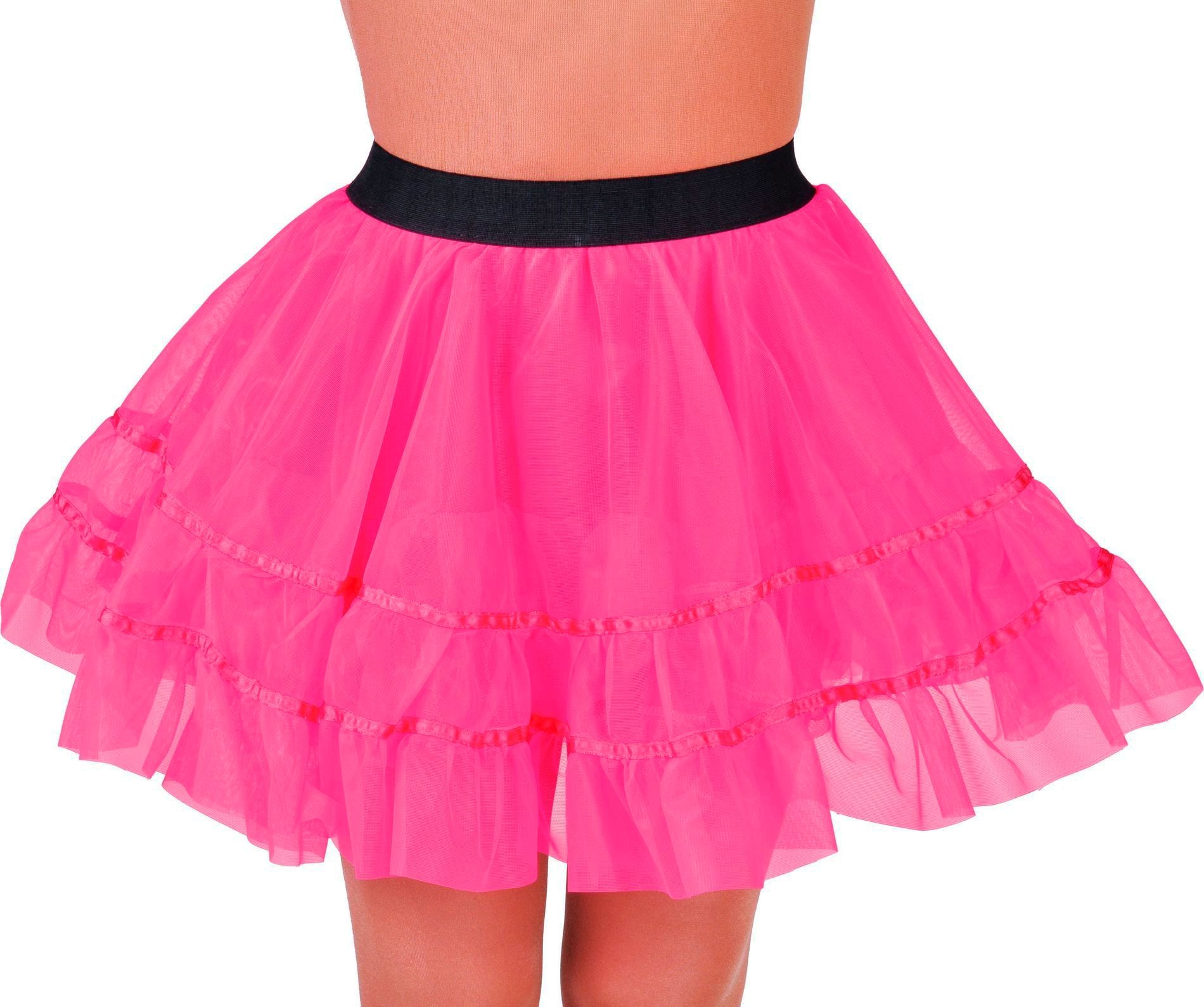 Roze petticoat rok