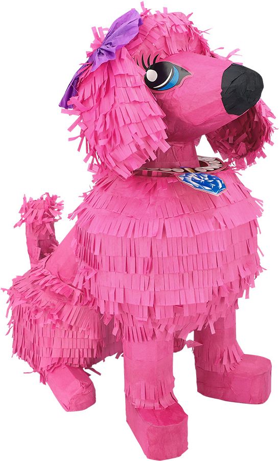 Roze Poedel Piñata