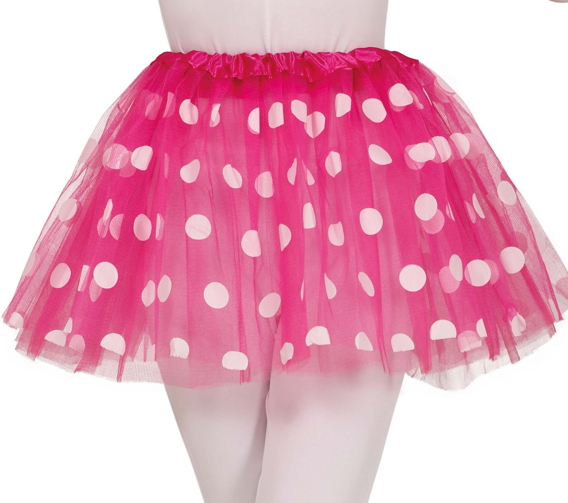 Roze Polka Dot Tutu Minnie Mouse