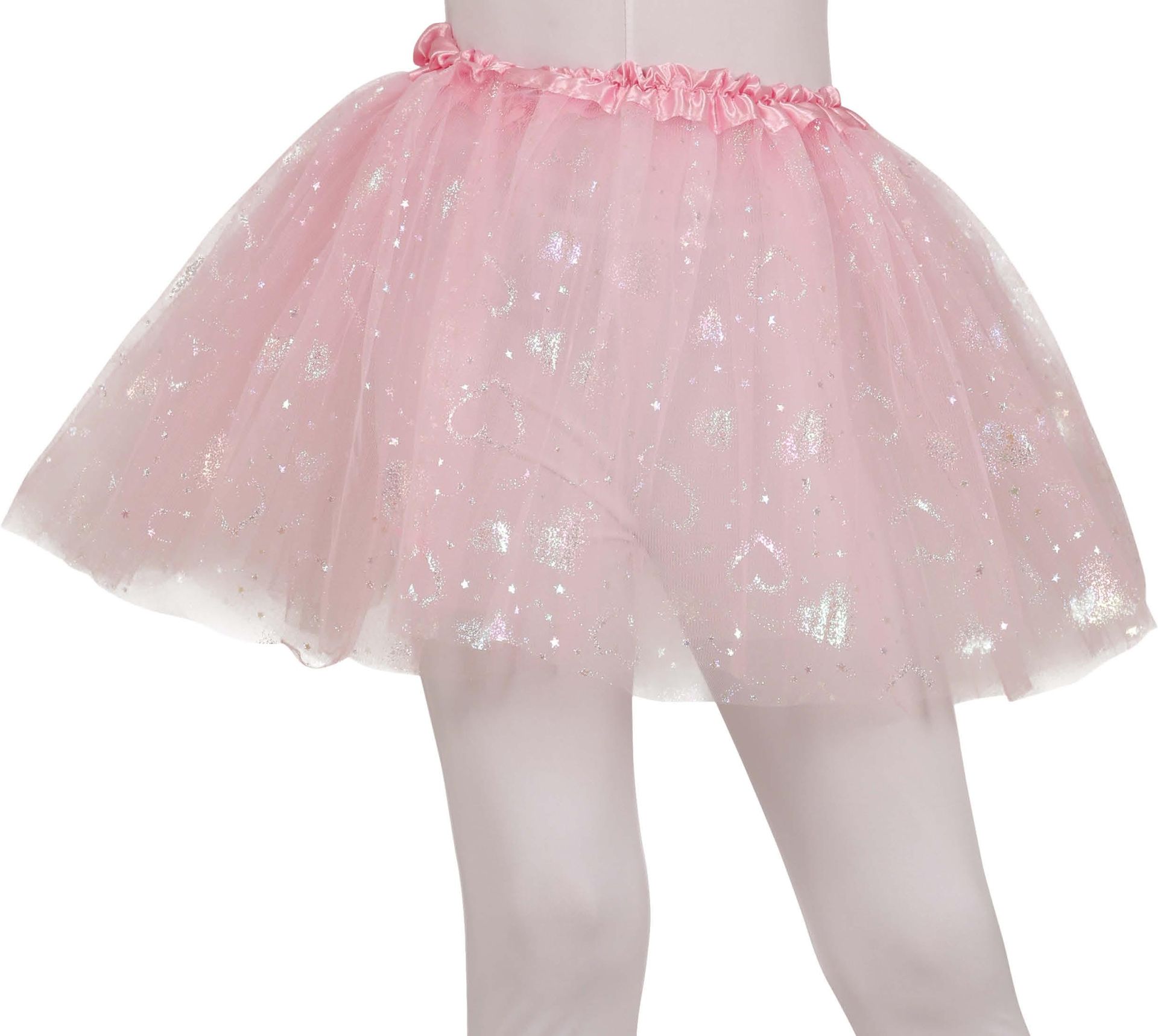 Roze Sprookjes Tutu met Hartjes