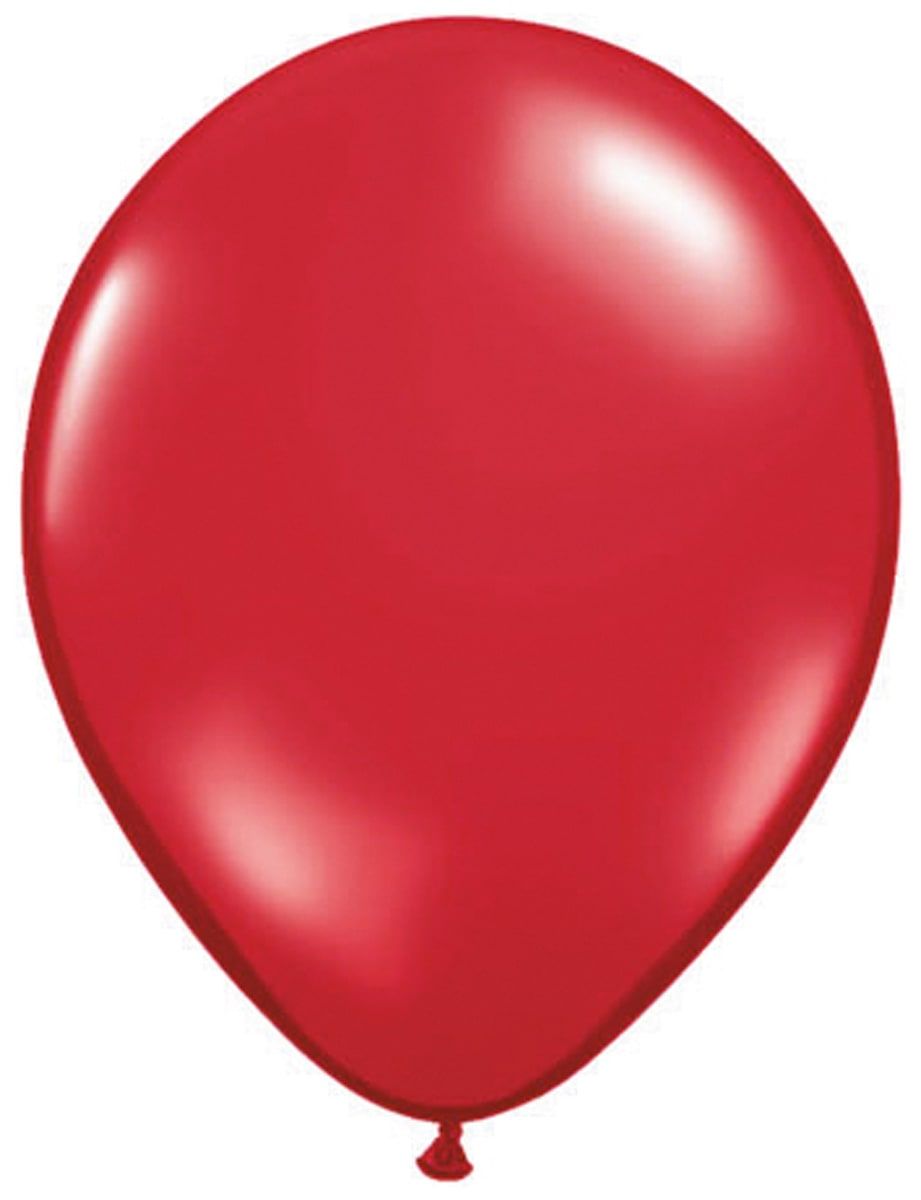 Ruby red ballonnen 100 stuks 28cm