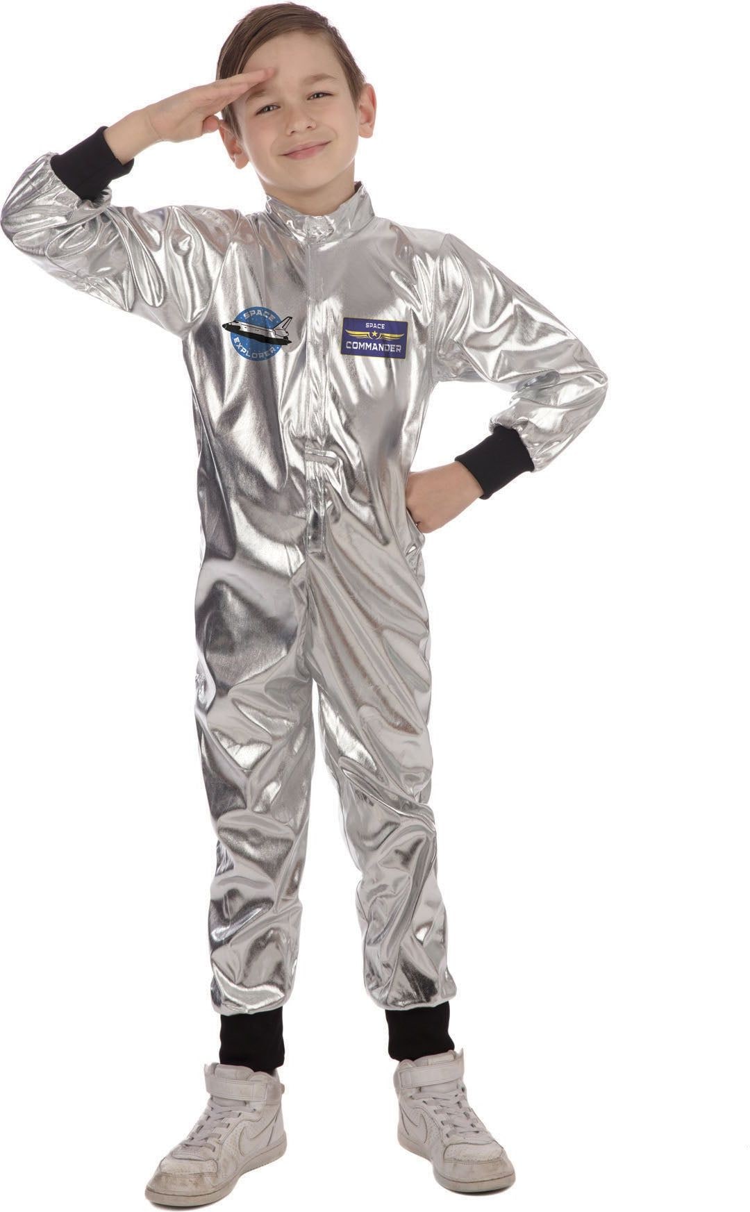 Ruimtevaarder Pak Kinderen Zilver