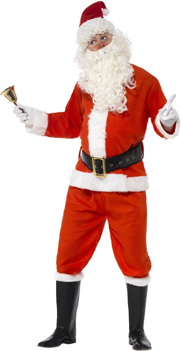 Santa kostuum mannen