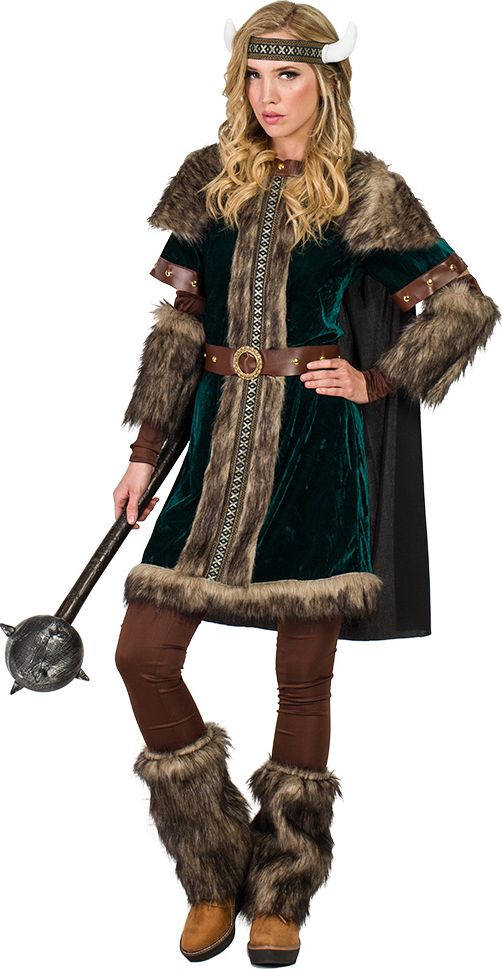 Scandinavische viking kostuum dames