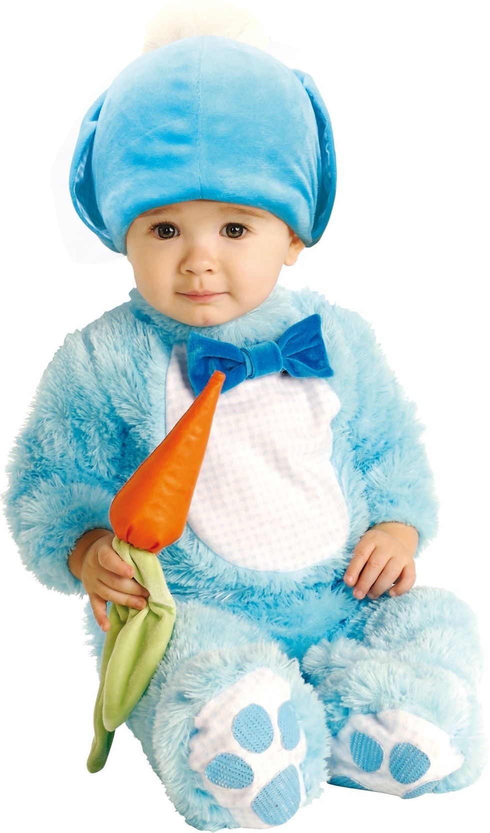 Schattig Baby Konijnenkostuum Blauw