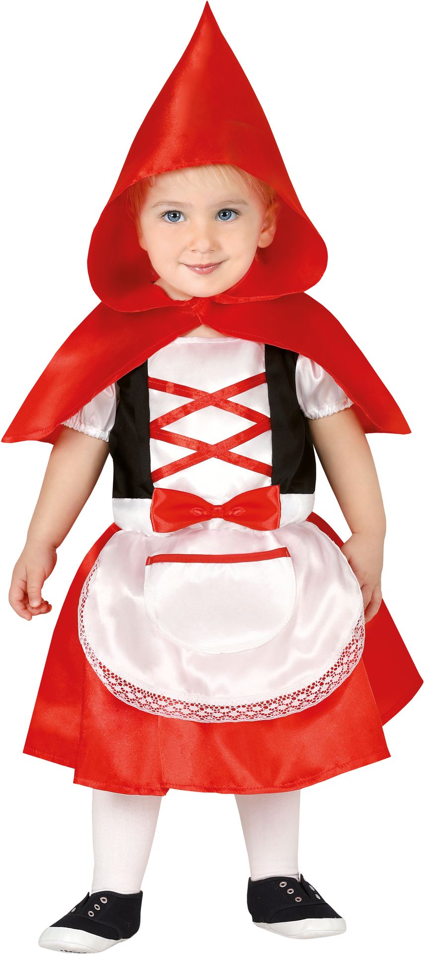 Schattig roodkapje baby kostuum